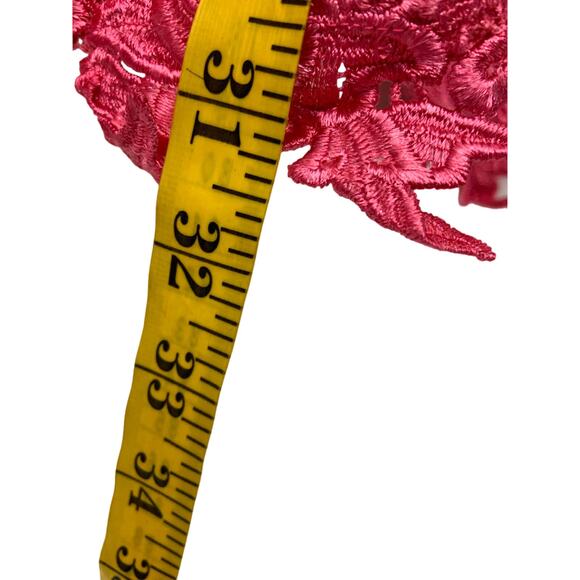 Simply Noelle Pink Mesh and Lace Swim Cover Up Size L/XL - Picture 7 of 7